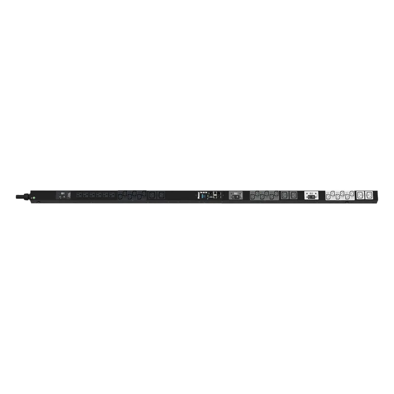 PDU G6 Monitoreable (MI) para Distribución de Energía, Enchufe de Entrada NEMA L21-30P, Con 18 Salidas C13, 6 x C19, y 6 x 5-20R, de Instalación Vertical, 208 Vca, 30 Amp PANDUIT P30D02G
