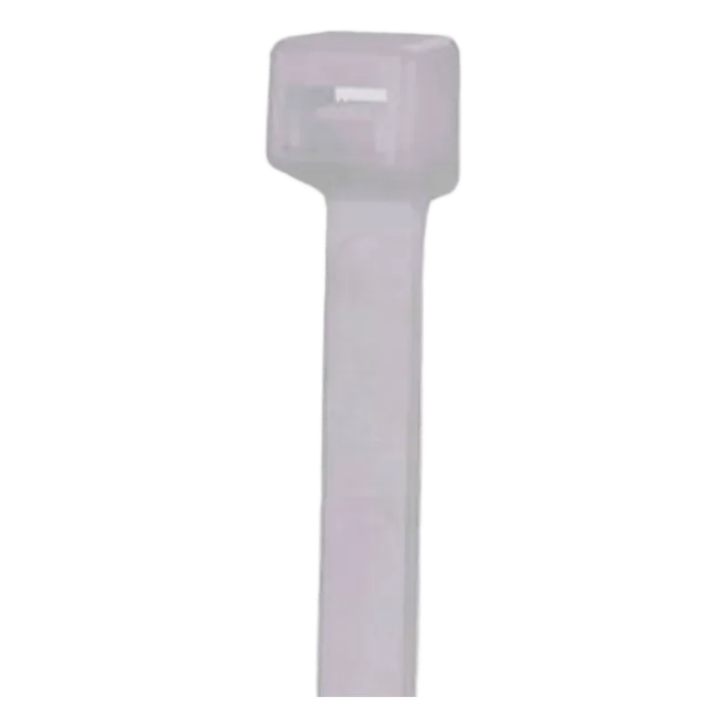 Cincho de Nylon 6.6 Pan-Ty, 206mm largo x 7.6mm ancho, Color Negro, Exterior Resistente a Rayos UV, Paquete de 50pz PANDUIT PLT2H-L