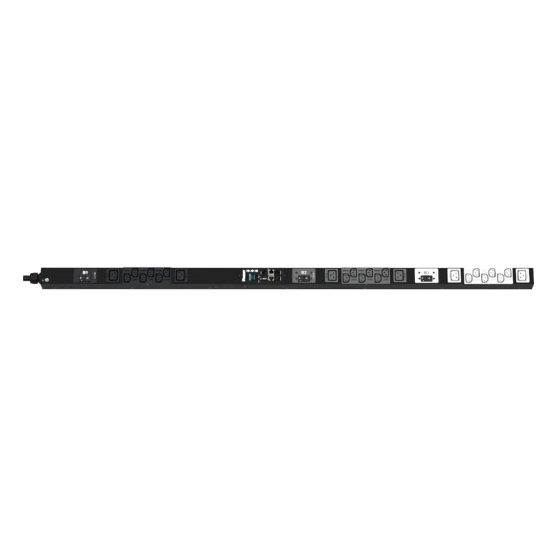 PDU Monitoreable (MI) para Distribución de Energía, Enchufe de Entrada NEMA L21-30P, Con 18 Salidas C13 y 6 C19, de Instalación Vertical, 208 Vca, 30 Amp PANDUIT P24D01G