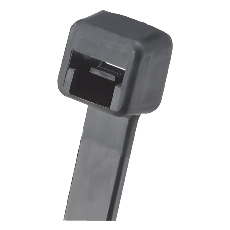 Cincho de Nylon 6.6 Pan-Ty™, 142mm largo x 2.5mm ancho, Color Negro, Exterior Resistente a Rayos UV, Paquete de 1000pz PANDUIT PLT1.5M-M0