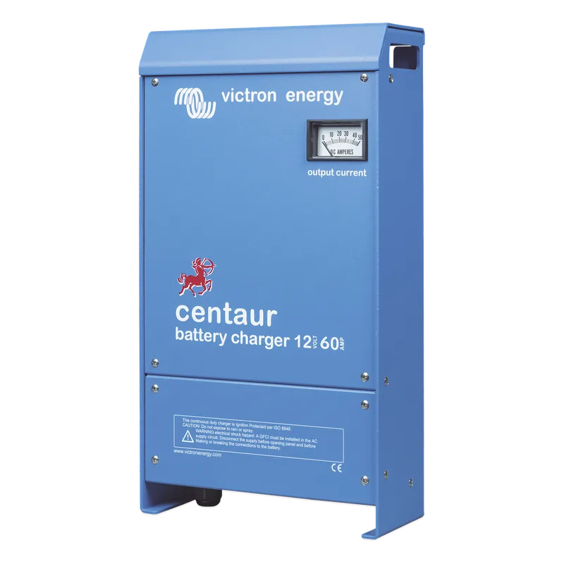 Centaur 24/60 / Cargador de Baterías 24V, 60A / Para Ambientes Marinos y Terrestres. / Bancos de 140 a 600 Ah VICTRON ENERGY CC24/60