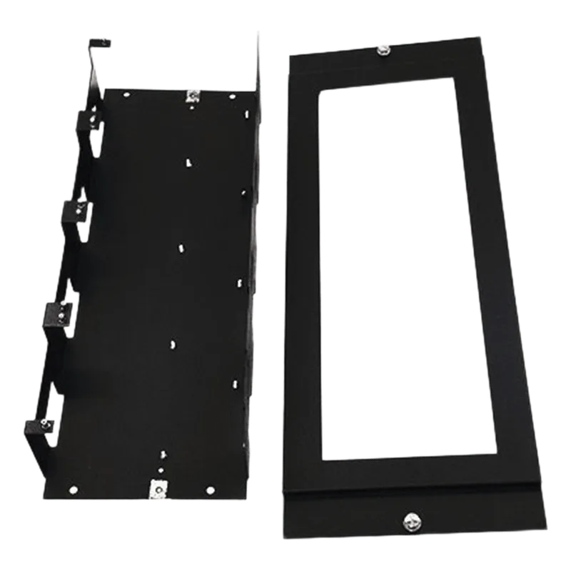 Chasis de segunda hilera con placa de revestimiento para montar módulos AA-30, LDM, LCM, LEM y RPT NOTIFIER CHS-4MB