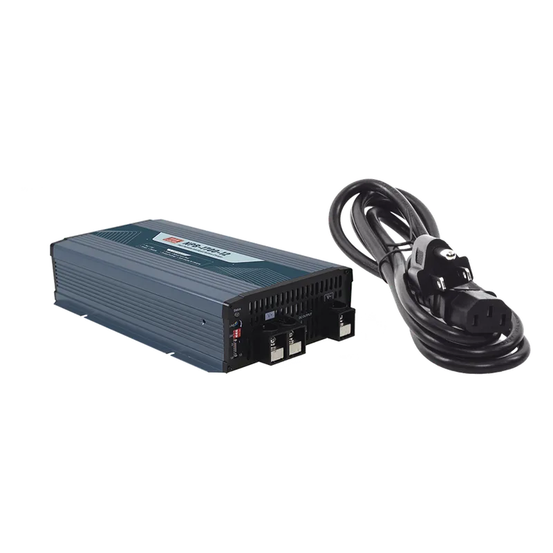 Cargador para Baterías de Plomo Ácido y Litio / 25A / 48V / Bancos de 100 a 330 Ah/ Con cable de alimentación MEANWELL NPB170048/K