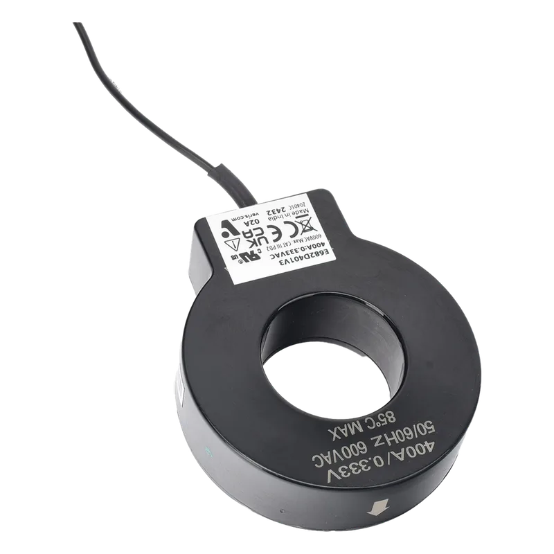 Transductor de corriente de núcleo sólido con salida en voltaje, 400 A, para monitoreo de energía y registro de datos HONEYWELL BMS E682D401V3