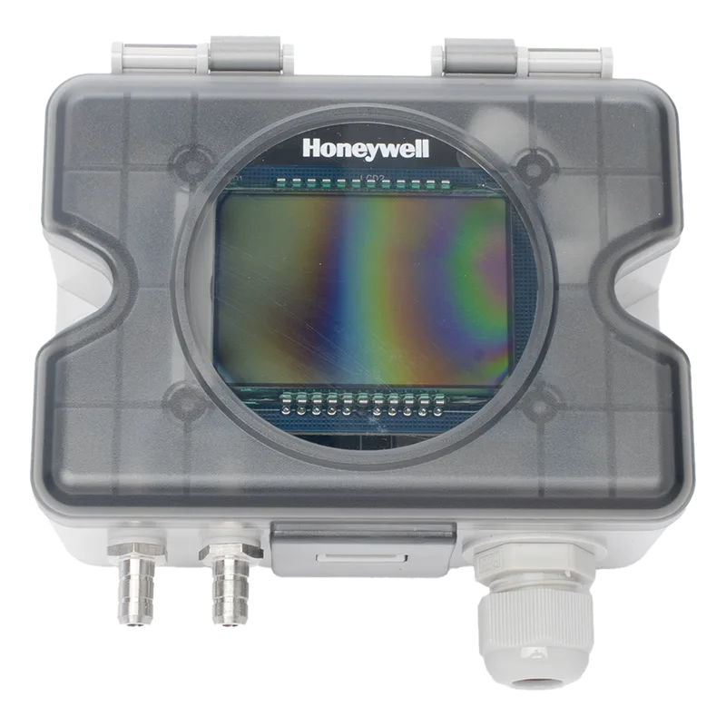 Transmisor de presión diferencial de aire con comunicación Modbus RTU y pantalla LCD para sistemas HVAC HONEYWELL BMS HSDP-A10000ML