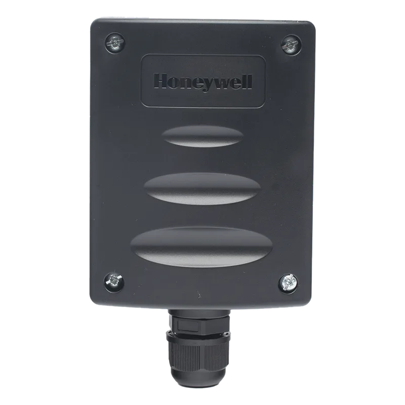 Sensor de temperatura y humedad relativa para ducto de HVAC con doble salida 4-20 mA y precisión de humedad ±2% HONEYWELL BMS HSH-DM2M-E
