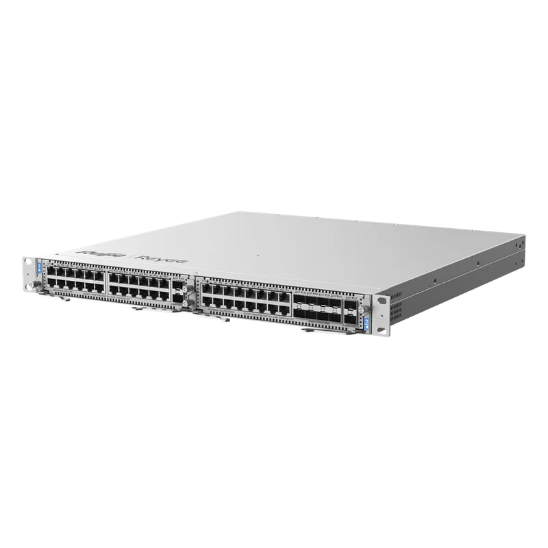 e-Lighten OLT / Switch Hibrido, Capa 3 con Slots para Tarjetas Modulares. perfecto para migrar a Soluciones de Fibra PON hasta 320 ONUs RUIJIE RG-NBF6002M
