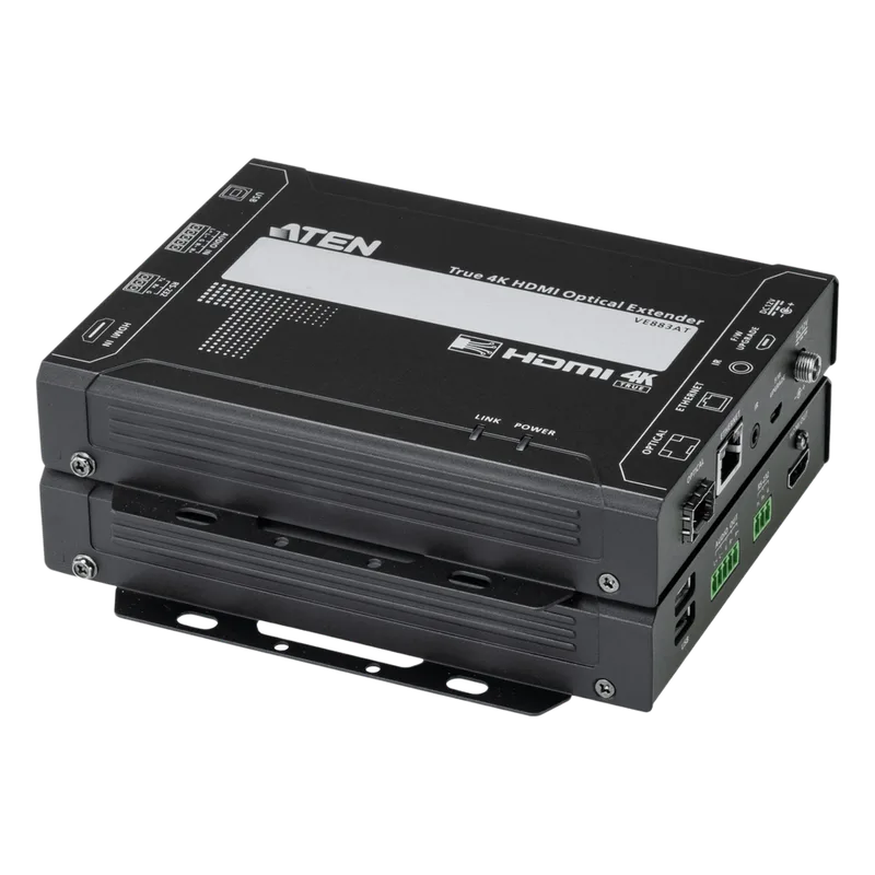 EXTENSOR OPTICO HDMI 4K 10KM MONOMODO ATEN VE883AK2