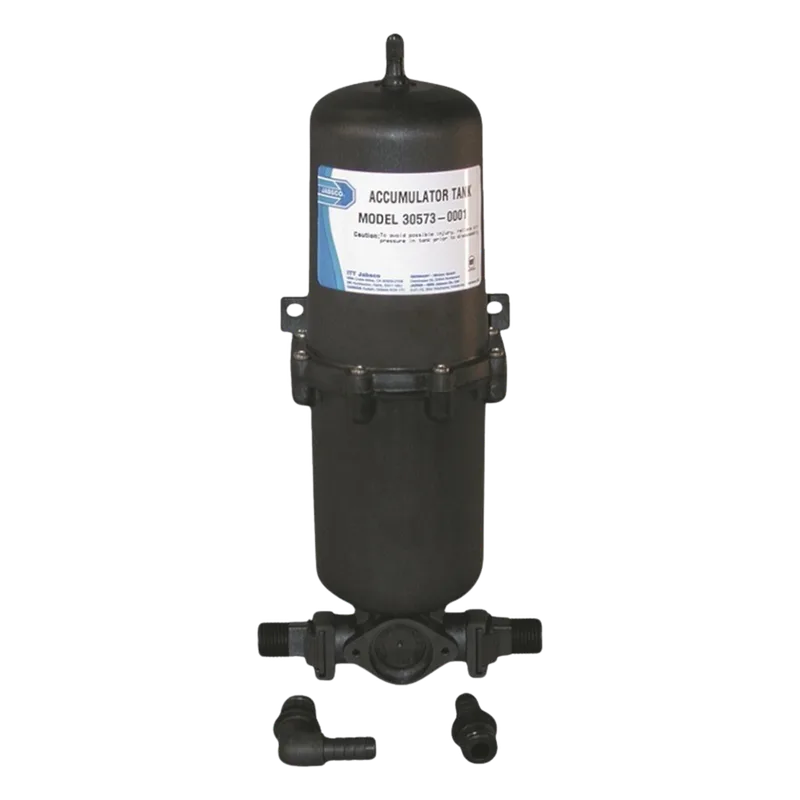 Tanque acumulador con capacidad de hasta 34 onzas líquidas (1 litro) JABSCO 30573-0000