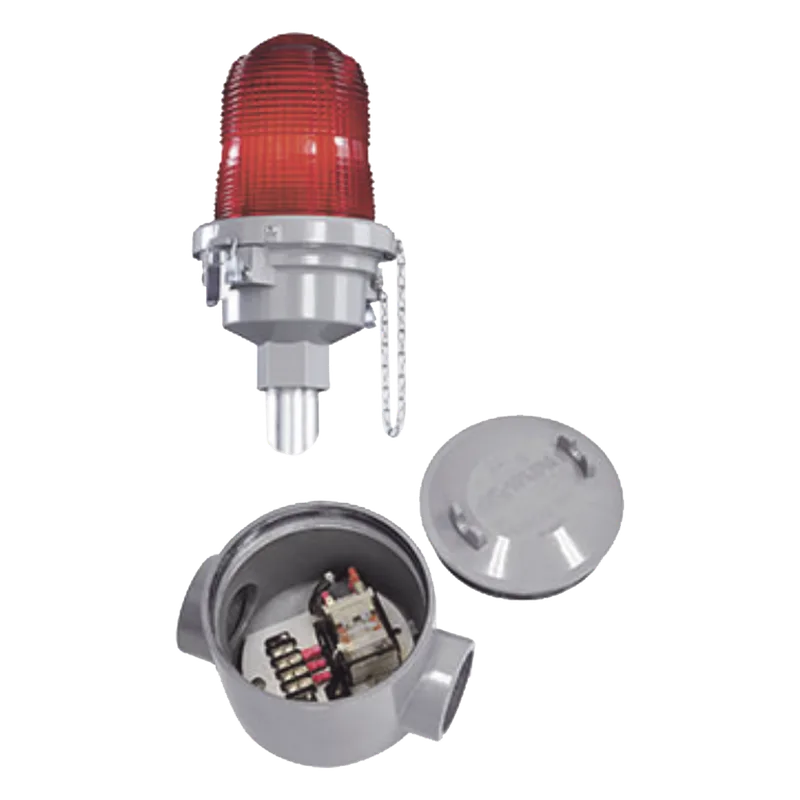 Relevador de transferencia para Lampara de Luz de Obstrucción LOD. RAWELT LOSW