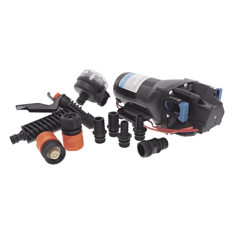 Bomba de lavado de alta presión y alto caudal HotShot HD 4 de 12 Vcd, 15LPM / 4GPM / 60 PSI JABSCO Q401J-118N-3A