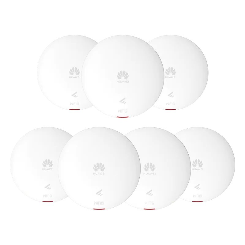 Kit de 7 - Punto de Acceso Wi-Fi 6 / 1.775 Gbps / MU-MIMO 2x2:2 (2.4GHz y 5GHz) / Smart Antenna 20% más cobertura / Instalación en techo y pared / Seguridad WP3 / Con Administración Gratuita desde la Nube HUAWEI AP361-KIT7