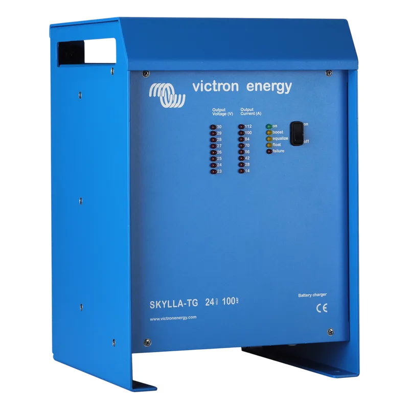 Skylla-TG 24/100 / Cargador de Baterías para Ambientes Marinos 24 V, 100 A / Bancos de 500 a 1000 Ah VICTRON ENERGY CSIP6524/35