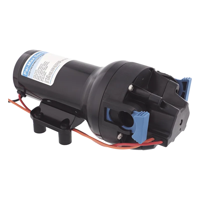 Bomba de diafragma controlada por presión para trabajo pesado ParMax 6 de 12 Vcd 60PSI JABSCO P601J-218S-3A
