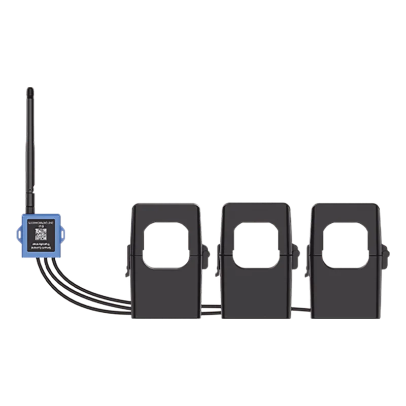 Medidor de corriente LoRaWAN para tres fases hasta 500 ampers MILESIGHT CT305915M