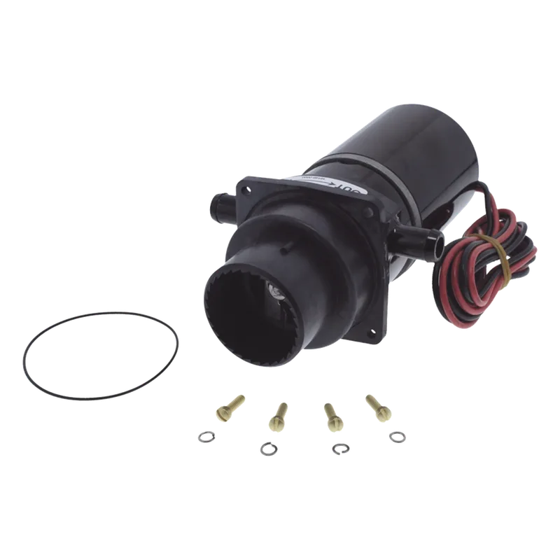 Bomba maceradora de 12 Vcd como repuesto para inodoros serie 37010-0000, 37010-1000, 37010-0090. JABSCO 37041-0010