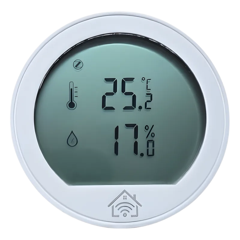 (ZigBee) Sensor de temperatura y humedad con pantalla de consulta, inalambrico ZigBee SMARTHOME BY EPCOM SHTHZ101
