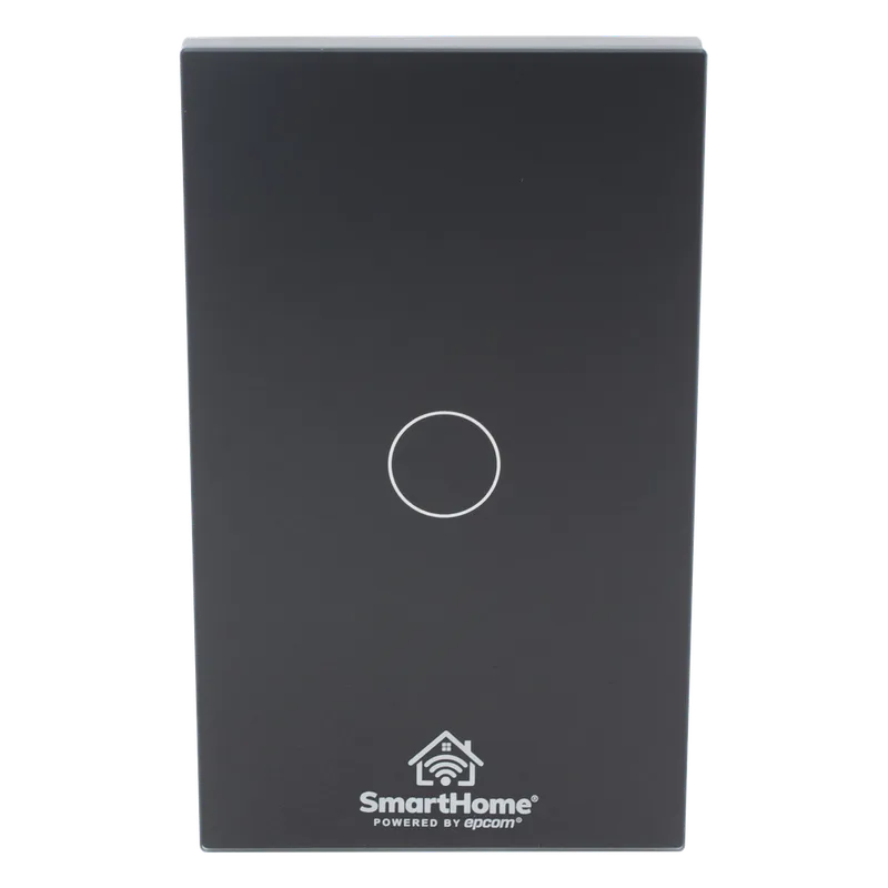 (Wifi) Apagador switch inalámbrico WIFI, control de 1 regreso de carga, 110V SMARTHOME BY EPCOM SHS411W