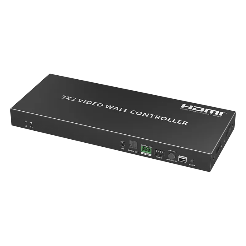 Controlador de video Wall | 1 entrada de fuente fuente HDMI a 9 salidas HDMI | 3x3 | 4K60Hz EPCOM TITANIUM TT109VW4K