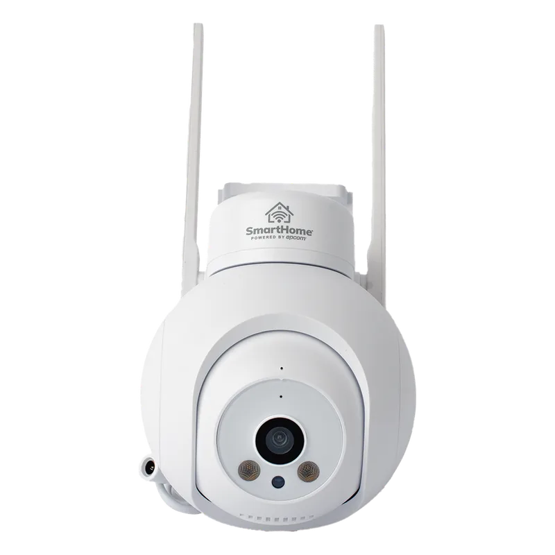 Cámara IP PT 2 MP | CSIM 4G | Visión Nocturna a Color | Audio Bidireccional | Autoseguimiento Inteligente | Grabación Continua | Uso en Interior | Exterior con Protección IP65 SMARTHOME BY EPCOM SCAM2PT4G