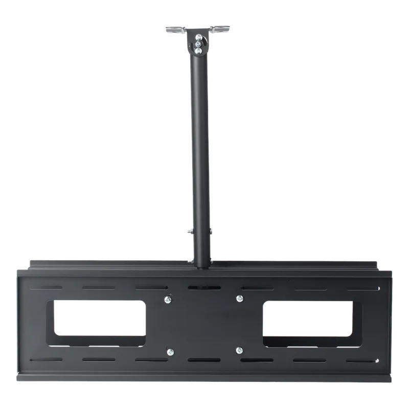 Montaje de Techo Universal Doble para Monitores de 32 a 65" / Soporta hasta 60 kg x pantalla / Vesa 600 x 400/ Acero / Montaje Telescopico de 50 cm hasta 90 cm EPCOM EPB64PD