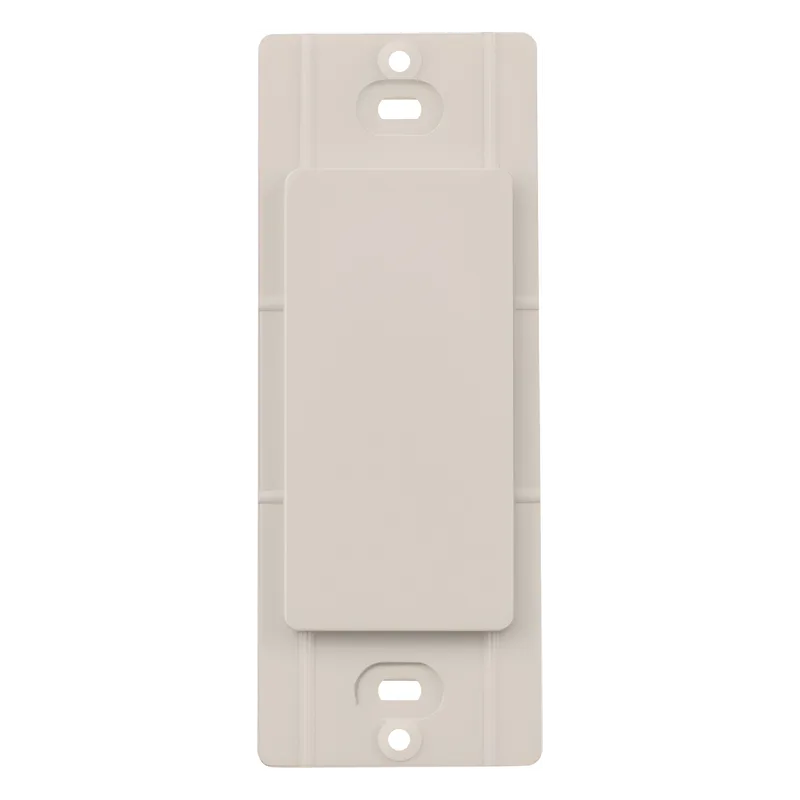 Inserto ciego para placa de pared Claro, acabado satinado, color Taupe, línea Lutron LUTRON ELECTRONICS SCBITP