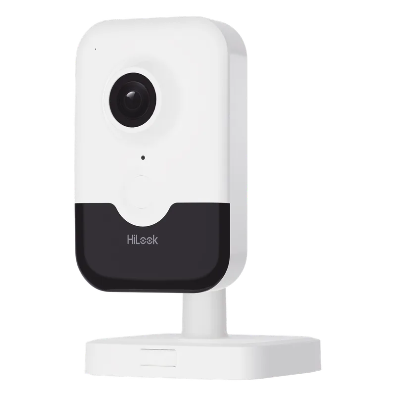 Cubo IP 2 Megapixel / Lente 2.8 mm (Gran Angular) / Audio Bidireccional / WiFi / Memoria Micro SD /AcuSense / Notificacion Push / Interior / H.265+ HiLook by HIKVISION IPC-C320HA-D/W(W)