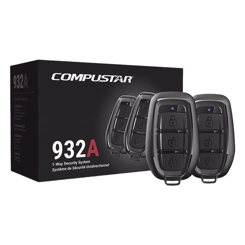 Kit de Alarma Vehicular Profesional unidireccional con modulo CM2500 compatible con GPS X1-MAX LTE para App COMPUSTAR CS932-A