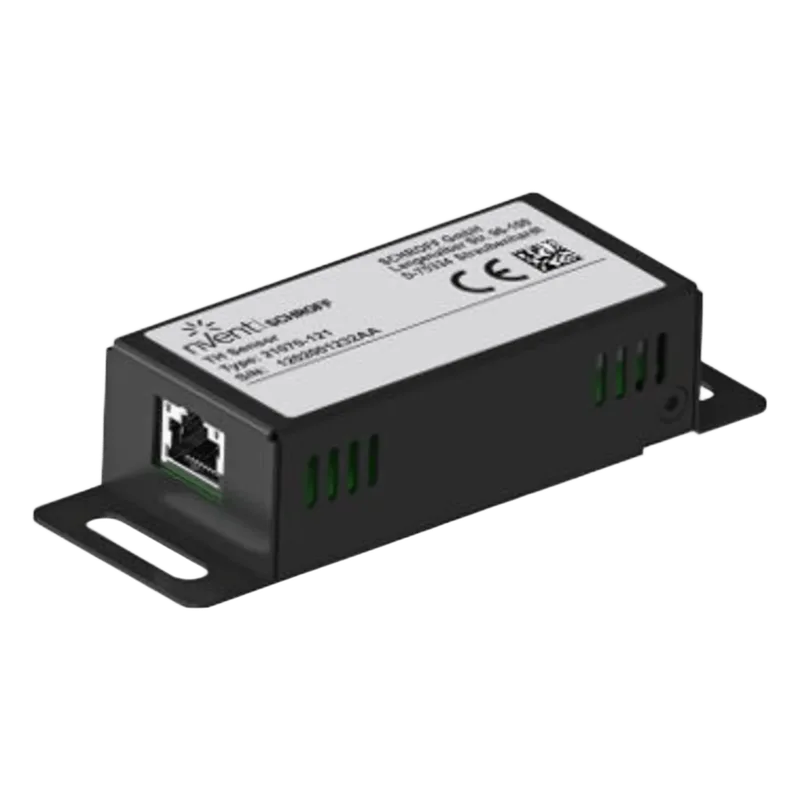 Sensor de Temperatura y Humedad con 2 Contactos Secos / Hasta 16 en Cadena (daisy chain) / RJ45 / Compatible con Guardian Gateway / Montaje en Rack HOFFMAN 21070-120
