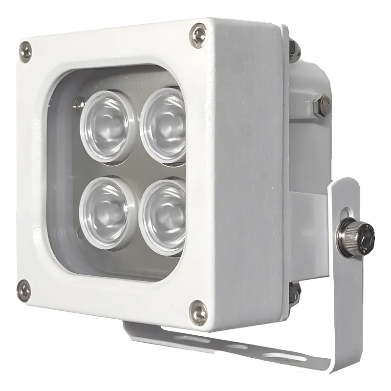 Iluminador LED de Alta Potencia | Luz Blanca | 10 Metros de Iluminación | Cobertura 120° | IP66 | Bajo Consumo de Energía | Fotocélula Incorporada | Soporte en “U” | Carcasa de Aluminio | Alta Transmitancia de Luz. | C HYPERLUX HL120WH10W