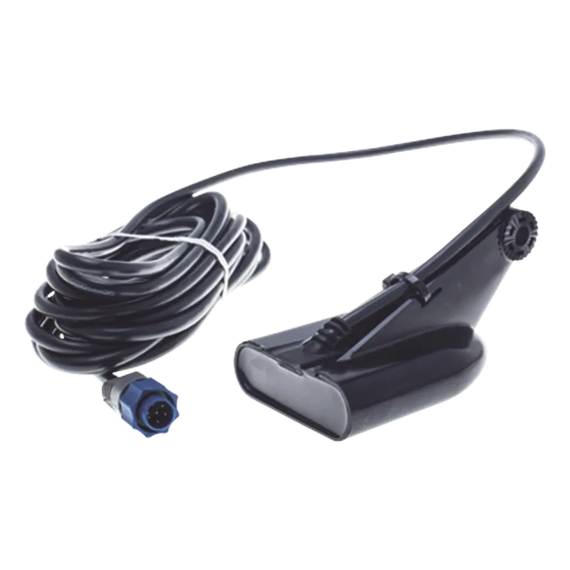 Transductor Dual Frecuencia HST-DFSBL / 50 kHz y 200 kHz / Profundidad Máxima 900 m / Medición de Temperatura / Montaje en Popa / Compatible con SonarHub y Simrad NSS 000-0106-77