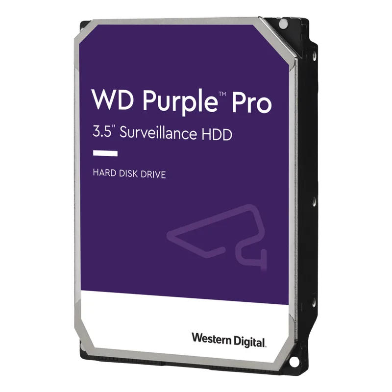 Disco Duro Purple Pro de 10 TB / 7200 RPM / Optimizado para Soluciones de Videovigilancia con Analiticos (Meta Data) / Uso 24-7 / 5 Años de Garantia Western Digital (WD) WD102PURP