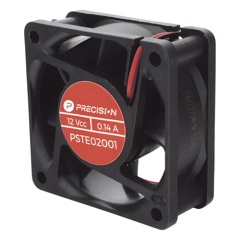 Ventilador Axial Anticondensante 12 Vcc, de 60 x 60 x 25 mm. PRECISION PST-E02-001