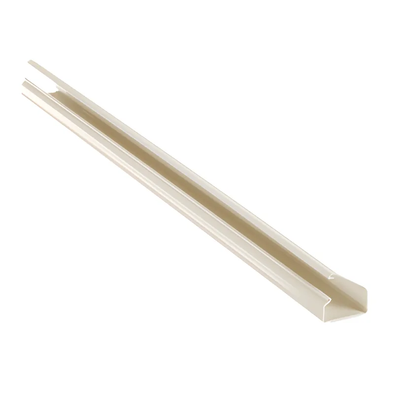 Canaleta LD10 de PVC rígido, con cinta adhesiva para instalación sin herramientas, de 38.4 x 24 x 2438 mm, Color Blanco Mate PANDUIT LD10IW8-A