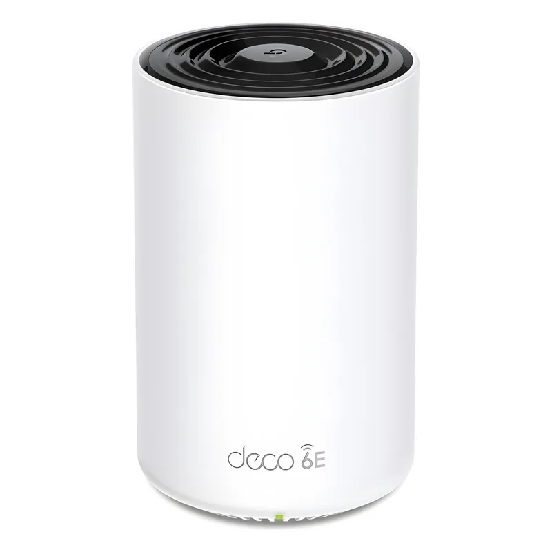 Router Inalámbrico MESH Interior para Hogar / Doble Banda Wi-Fi 6E AX5400 Mbps / 1 Puerto 2.5G WAN/LAN / 2 Puertos 1G WAN/LAN / 4 Antenas Internas / Administración Mediante la App Deco (iOS, Android) / Protección HomeShield TP-LINK DECO-XE75-PRO