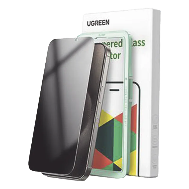 Protector de pantalla UGREEN HD con marco de instalación para iPhone 16 Pro Max (paquete de 1) 45976