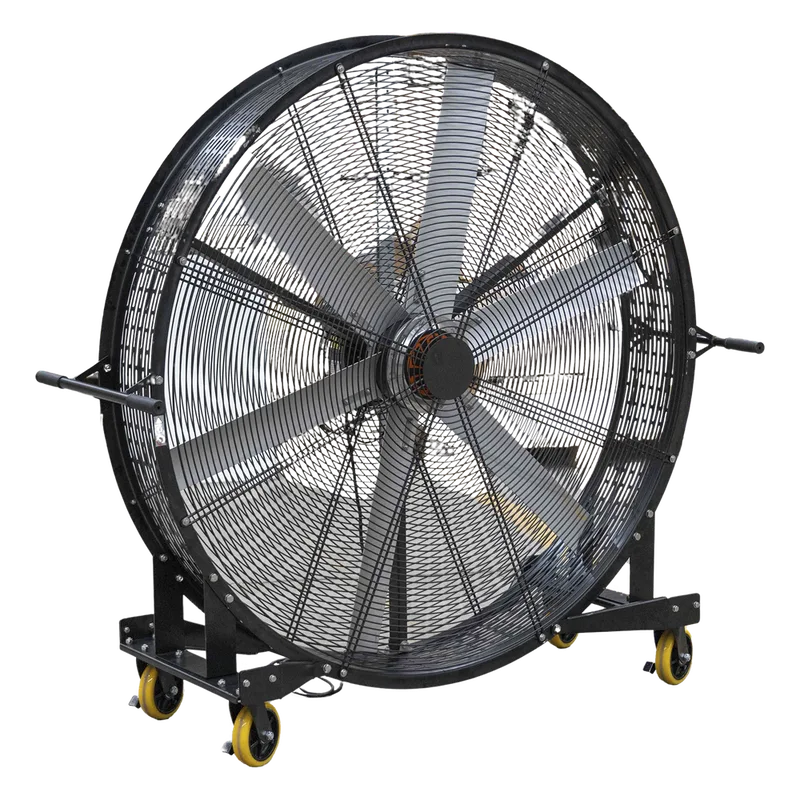 Ventilador Industrial Móvil Ultra Silencioso de 1.5 m y 127 Vca, Ideal para Almacenes, Hangares, Líneas de Producción, Gimnasios PRECISION PST-E02-002