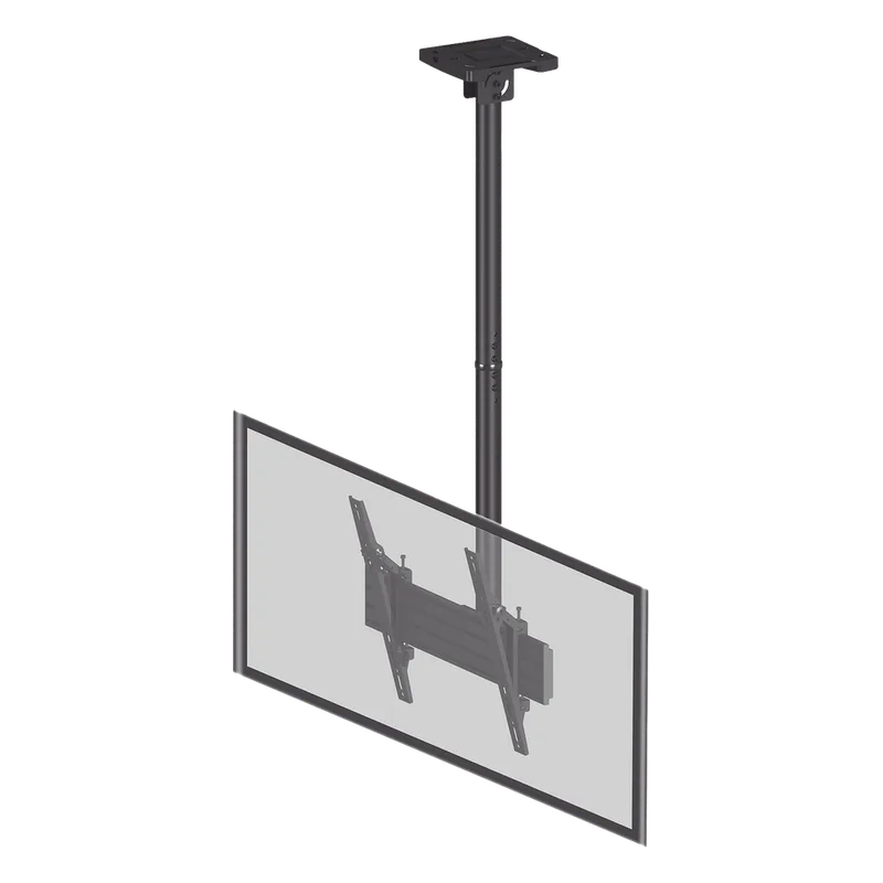Montaje de Techo para Pantallas de 32"- 75I"| VESA 100 X 100 HASTA 400 X 400| Capacidad Máxima de Carga 50Kg EPCOM INDUSTRIAL EMLCM1U