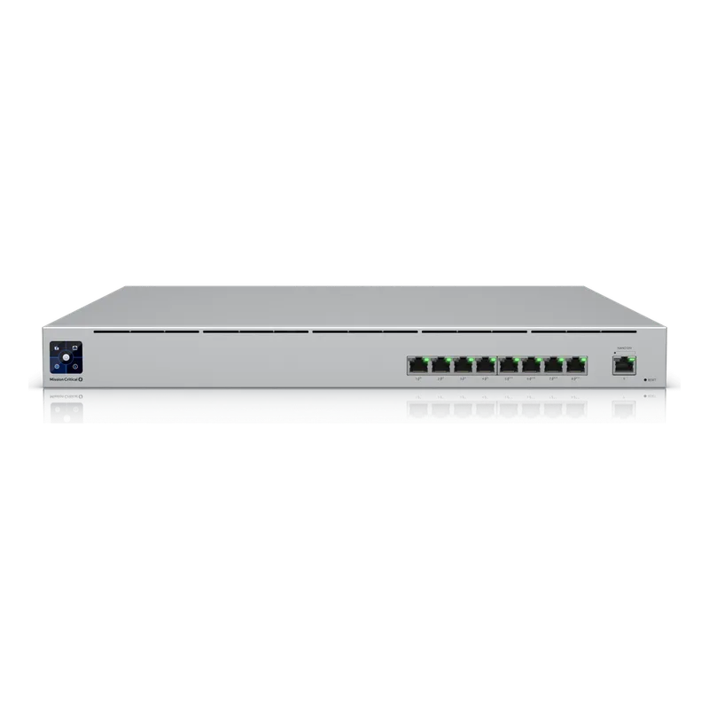 USW Mission Critical – Switch PoE con Batería Integrada de 368 Wh para Alimentación Ininterrumpida de hasta 8 Dispositivos con 120 W PoE Total Disponible UBIQUITI USW-MISSION-CRITICAL