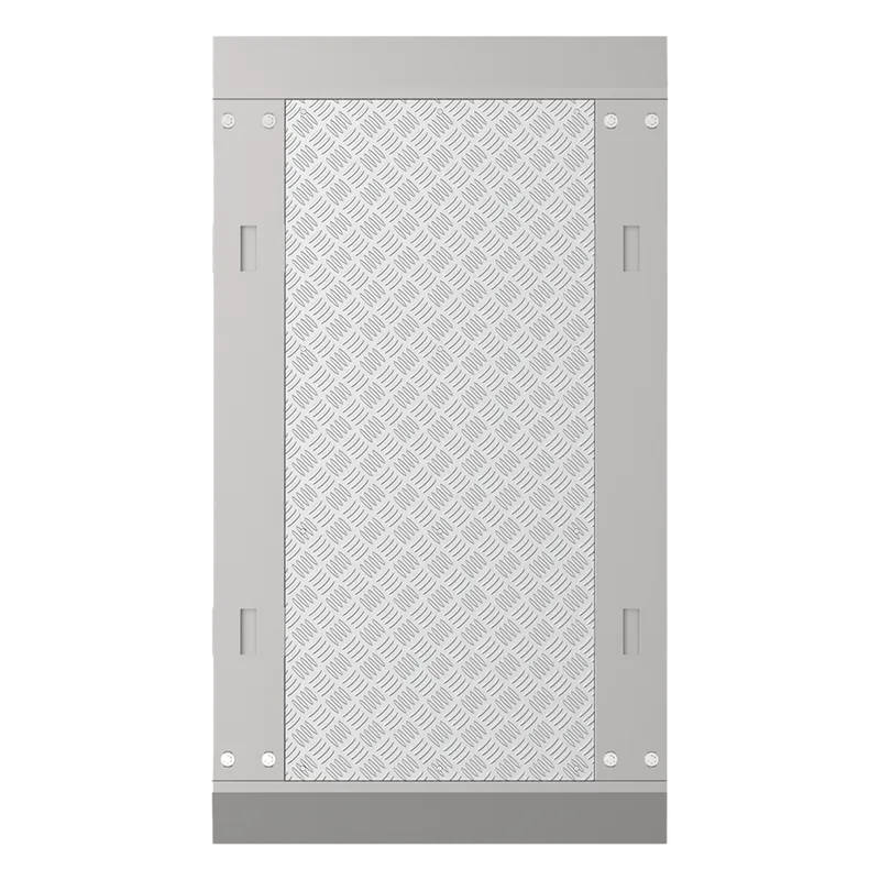 Base PRINCIPAL para Torniquetes tipo SWING de la Serie DSK3B530 / 1 Carril de 90 cms HIKVISION DS-K3B530X-BASE900-S