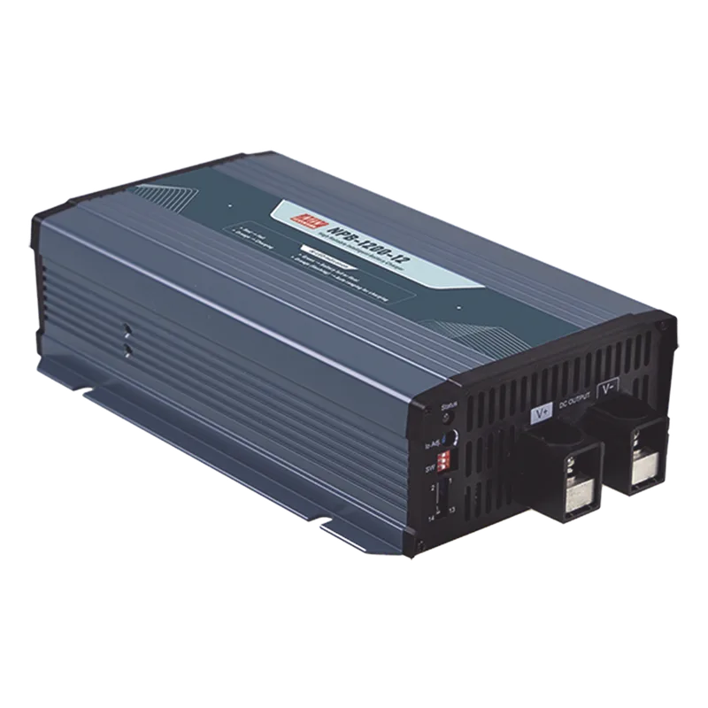 Cargador para Baterías de Plomo Ácido y Litio / 70A / 12V / Bancos de 240 a 800 Ah MEANWELL NPB120012