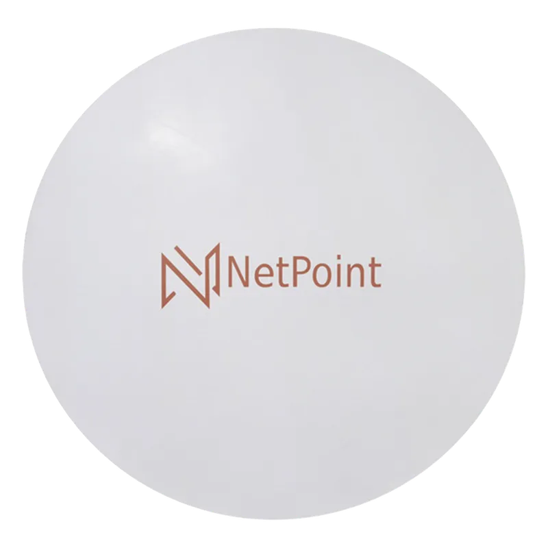 Antena Direccional / 6 ft / 5.9-7.2 GHz / Ganancia 39 dBi / SLANT de 45 ° y 90° / Incluye Jumpers con conector N-Macho a RSMA / montaje y radomo incluido. NetPoint NP66