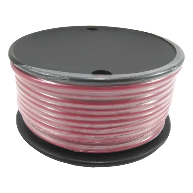 Rollo de cable grado marino calibre 12 en color rojo de 100 pies (30.48 m). COBRA WIRE & CABLE A1012T-01-100