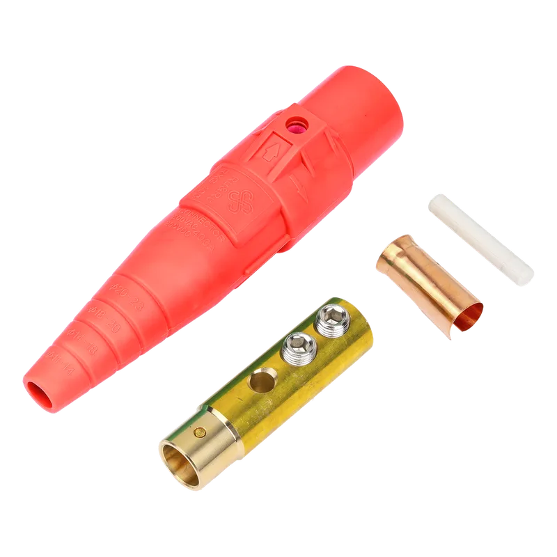 Conector camlock 400 AMPERES HEMBRA COLOR ROJO EPCOM PROAUDIO EPCAMLOCK400AFRED