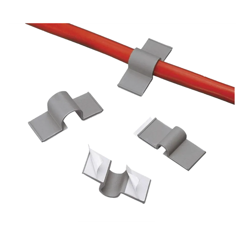 Clip adhesivo 12,7 mm, gris claro PANDUIT A2C50-A-C8