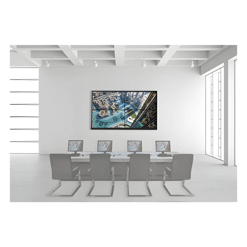 Kit Videowall 2X2 / Incluye 4 Pantallas de 46" / Decoder / Base de Pared / Accesorios de Instalación HIKVISION DS-VW2X2TL46/WM