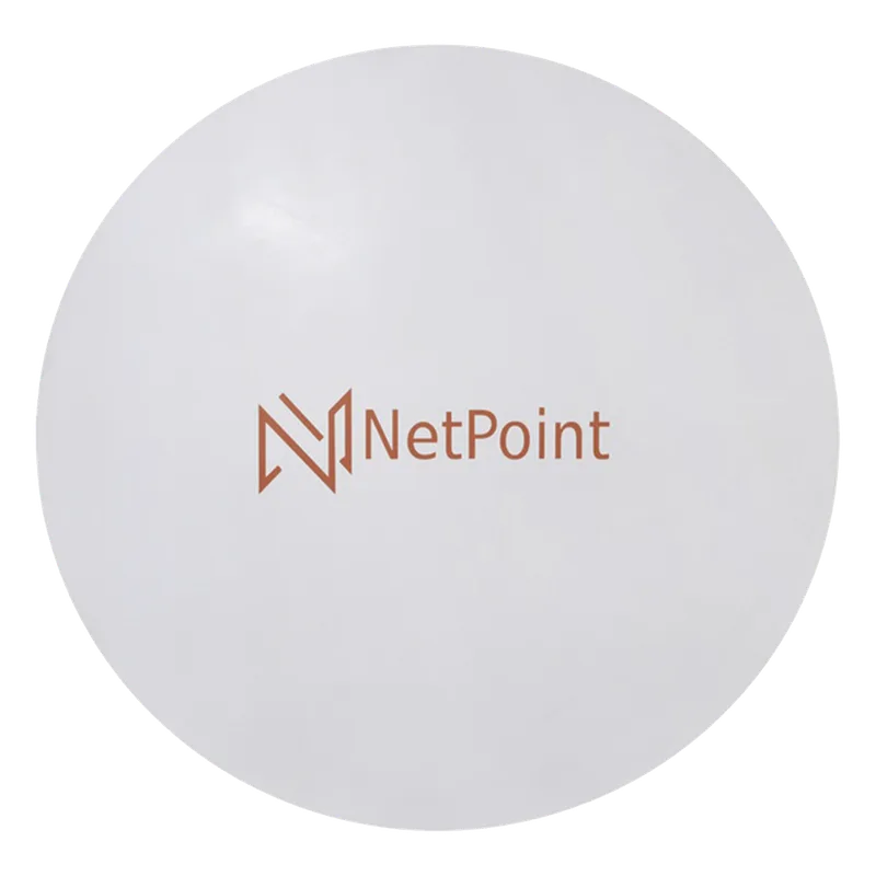 Antena Direccional / 2 ft / 5.9-7 GHz / Ganancia 32 dBi / SLANT de 45 ° y 90° / Incluye Jumpers con conector N-Macho a RPSMA / montaje y radomo incluido. NetPoint NPX62