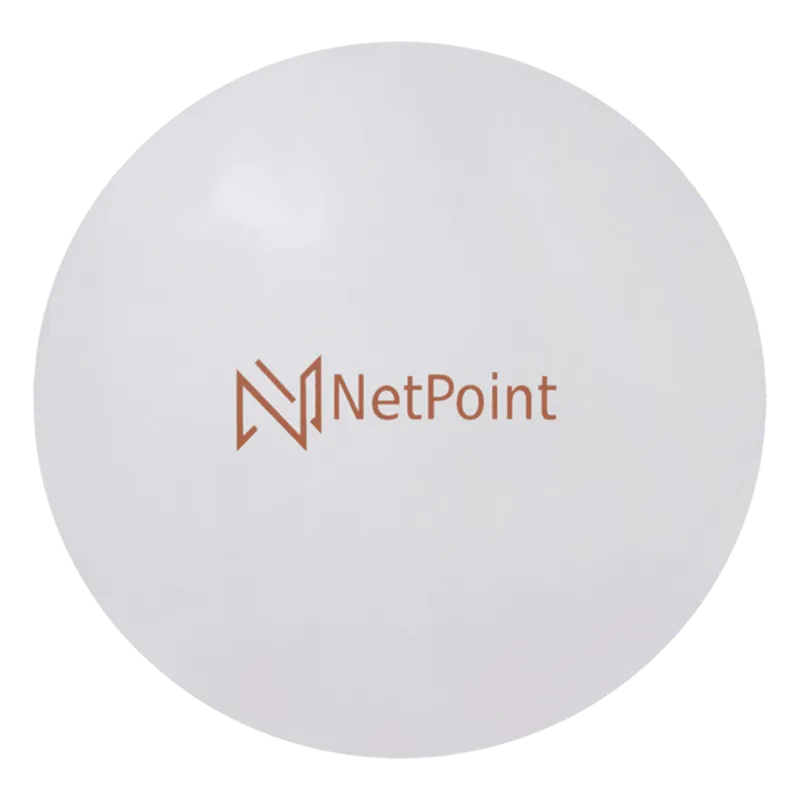Antena Direccional / 4 ft / 5.9-7 GHz / Ganancia 36 dBi / SLANT de 45 ° y 90° / Incluye Jumpers con conector N-Macho a RPSMA / montaje y radomo incluido. NetPoint NPX64