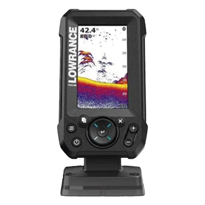 Eagle-4x Ecosonda en pantalla horizontal IPS de 4 pulgadas, incluye transductor tipo bala LOWRANCE 000-16110-001