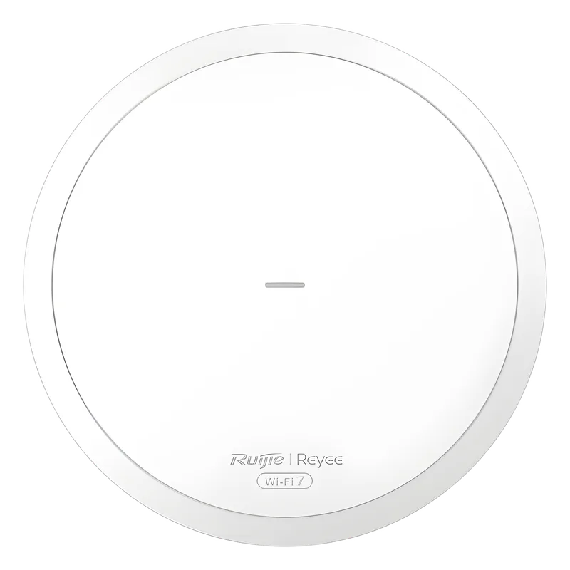 Punto de Acceso Wi-Fi 7 para Techo Interior / BE3600 / 3.57 Gbps / Doble Banda 2.4 + 5 GHz / MU-MIMO 2x2 / Puerto 2.5G PoE In / 802.11be / Gestión Cloud RUIJIE RG-RAP72
